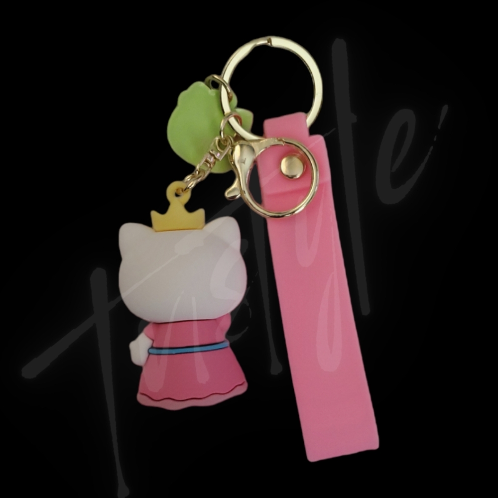 Princess Hello Kitty Keychain - Picture 2 of 2